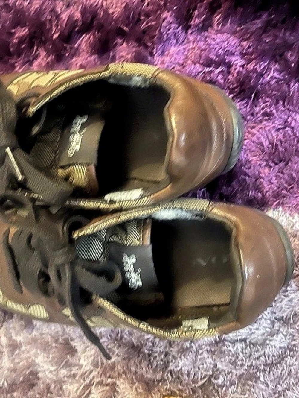 Coach Women's Brown & Black Sneakers - Picture 2 of 4